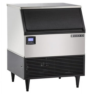 Maxx Ice Intelligent Series Self-Contained Ice Machine, in Stainless Steel/Black Trim (MIM320N)
