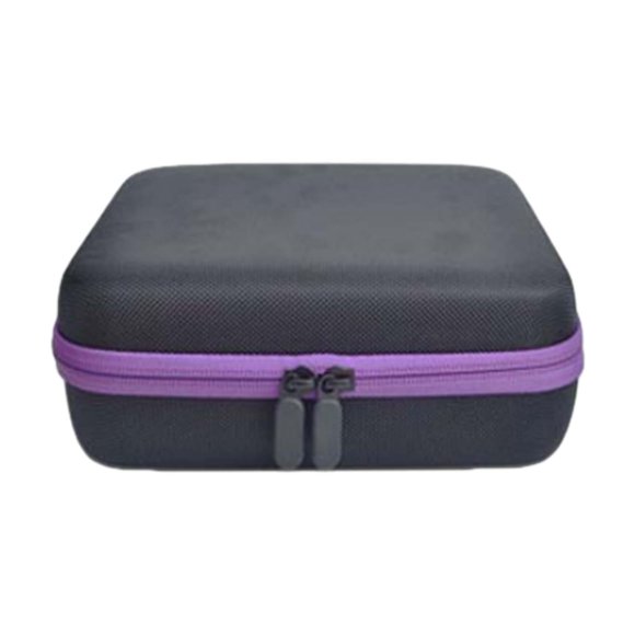 Siruishop Sac pour dés Pouvant Contenir jusqu'à 70 dés avec Plateau Fentes Amovible Étui Porte-dés Violet