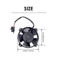 thumbnail image 2 of 30103018 4inch Cooling Fan Motor Radiator 12V for Motorcycles ATV Racing Dirt Bike Trike RVs Agricultural VA32-A101-62A, 2 of 2