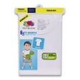 Fruit of the Loom Toddler Boy Crew Undershirts, 6 Pack, Sizes 2T5T