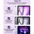 thumbnail image 2 of Funda TiMOVO para iPad Air de 11 pulgadas M3/M2-2025/2024 en Morado Ahumado, 2 of 8