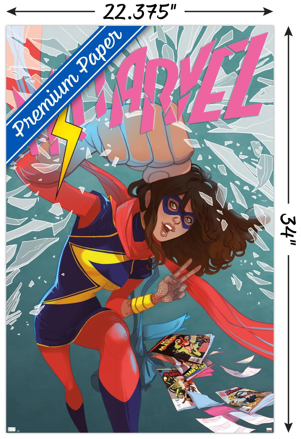 Marvel Comics - Ms. Marvel - Ms. Marvel #13 Wall Poster, 22.375" x 34"