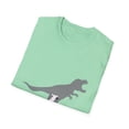 thumbnail image 4 of Hilarious Dinosaurs Cockatiel Parakeet Macaw Enthusiast Humorous Cockateel Cockatoo Adorable Nymphicus Unisex Softstyle T-Shirt, 4 of 4