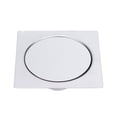 thumbnail image 2 of Bounce Floor Drain, Bouncing Type 10x10cm Slip Proof Use Conveniently Strong Bearing Capacity Pedal Floor Drain   For Kitchen, 2 of 8
