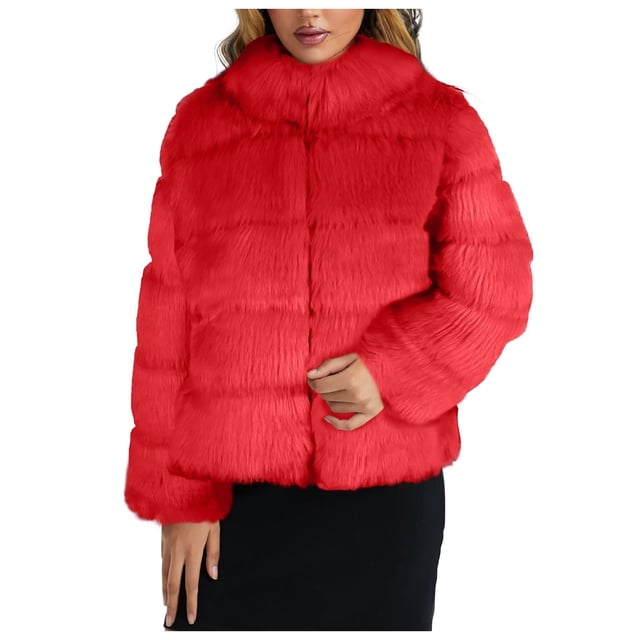 Puntoco Coat Moda Mujer Chaqueta de Cuello Redondo Corta Versátil y Delgada Chaqueta de Manga Larga Top Liquidación Puntoco Puntoco-1