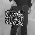 thumbnail image 5 of Lsque Black Leopard Pattern Laptop Bag – Portable & Slim Single-Shoulder Computer Case with Adjustable Strap, Protective, Lightweight for 13”/14”/15.6” Laptops, 5 of 8