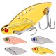 thumbnail image 5 of Señuelo de pesca para pesca de lubina, hoja giratoria para pesca de lubina (12 piezas, dorado), 5 of 5