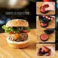 thumbnail image 6 of Burger Press, Hamburger Press Patty Maker, 3 In 1 Non-Stick Meat Beef Burger Mold, Patty Press for Stuffed Burgers, Beef Burger, Dishwasher Safe., 6 of 8