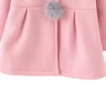 thumbnail image 6 of URMAGIC 1-6T Baby Girls Rabbit Ear Hooded Cloak Coat Fall Winter Outerwear, 6 of 7