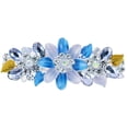 thumbnail image 1 of Nuevo pasador de pelo de moda con flor de diamantes de imitación de cristal, horquilla para mujer, joyería, 1 of 5