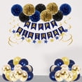 thumbnail image 4 of Globo Garland Yotijar 46 piezas decoraciones de cumpleaños Kit de banderines, 4 of 9