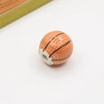 thumbnail image 4 of 8 Uds. Perillas de cerámica pesada con forma de baloncesto, tiradores de perilla de decoración del hogar para bebés con temática deportiva para escritorios infantiles, 4 of 5