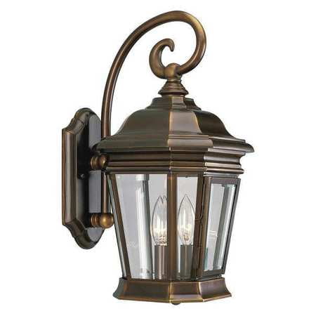 Progress Lighting P5671 Crawford 2 Light Outdoor Wall Sconce With Progress Lighting P5671 Crawford 2 Light Outdoor Wall Sconce With Beveled Glass Panels 17