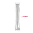 thumbnail image 2 of LHNFT Disposable Ice sicle Mold Bags, 100 Pack 11.0"W x 2.2"H BPA-Free Freezer Bags with Zip Seals & Funnel for Healthy Snacks Yogurt Sticks Juice & Fruit Smoothies, 2 of 6