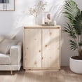 thumbnail image 1 of vidaXL Sideboard 60x34x75 cm Solid Wood Pine, 1 of 5