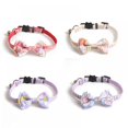 thumbnail image 1 of Cat Collars, 4 Pack Breakaway Cat Collar with Bells, Cute Bow Tie and Safety Release Buckle, Adjustable for Cats Kitten and Some Puppies, 1 of 9