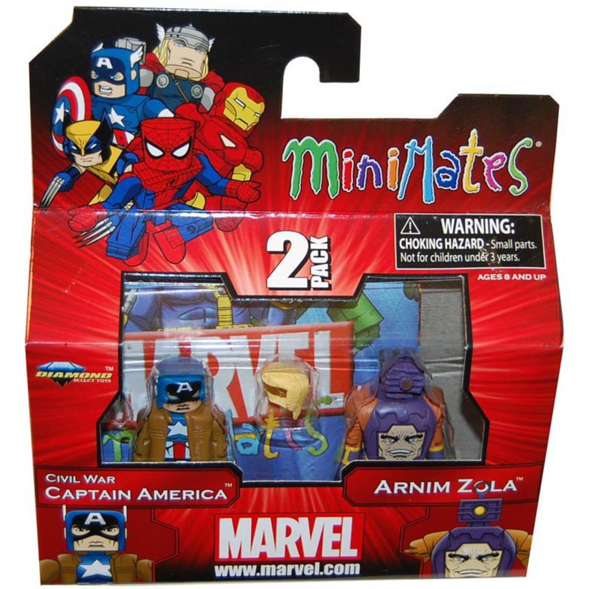 Marvel Secret Wars Minimates Series 64 Disco Dazzler & Howard the Duck 2 Minifigure 2-Pack Diamond Select Toys