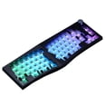 thumbnail image 4 of Teclado Mecánico para Juegos 3 Modos Ergonómico Gamer Travel Business Luz Inferior Negra DIY, 4 of 10