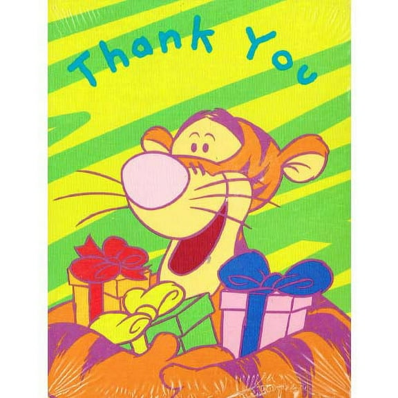 Winnie the Pooh 'Tiggerific Time' Thank You Notes w/ Envelopes (8ct)