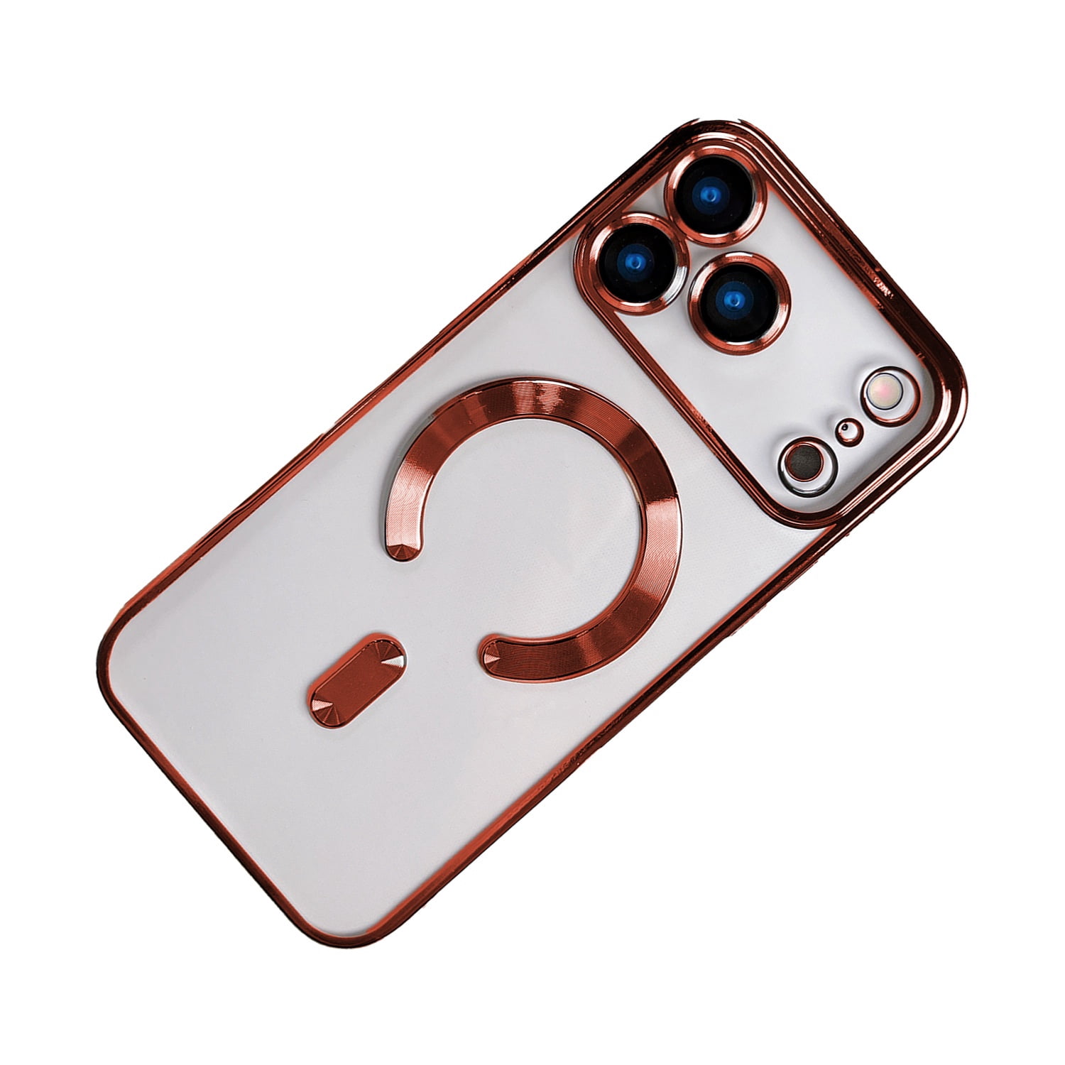 Radiant Clear Case with MagSafe for iPhone 17 Pro Max - Red