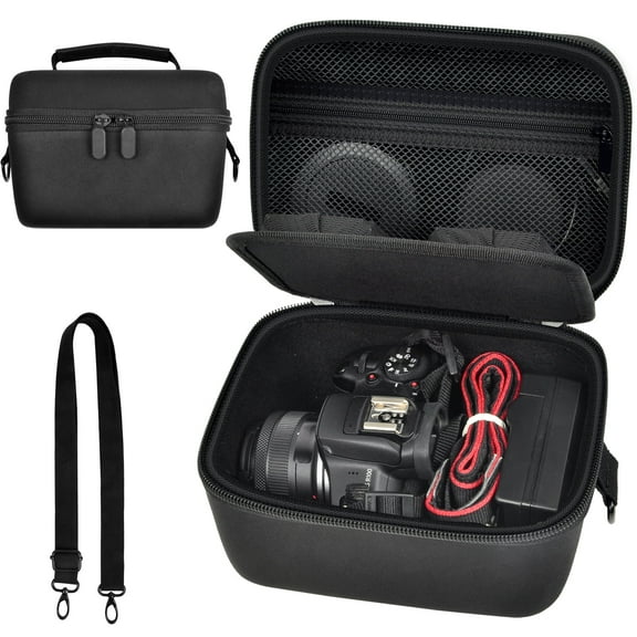 Camera Bag Compatible for Canon EOS R100 R50 Mirrorless Camera , Travel Storage Cameras Crossbody Bag  Adapter (Box Only)
