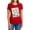Red, variant on DC Logo Note Paper Women's T Shirt, Red, Large