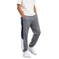 thumbnail image 3 of Boys Athletic Sweatpants Relaxed Fit Elastic Bottom Lounge Pants with Deep Pockets for Running or School Casual Wear, 3 of 7