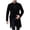 Black, variant on Danhjin Fleece Coats for Men Long Button Down Jackets Lapel Long Sleeve Fall Winter Going out Fashion Solid Color Outwear