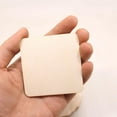 thumbnail image 4 of Paquete Piezas de Bricolaje perfecl Artesanías de Naturales Sin Terminar Rebanadas Cuadradas de 12cm, 4 of 8