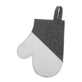 thumbnail image 4 of Accesorio para sauna Accesorio para vaporizador Gris y Blanco Absorción de agua transpirable Guante blanco gris, 4 of 9