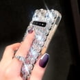 thumbnail image 3 of for Samsung Galaxy S10 Case Diamond Case for Women 3D Glitter Sparkle Bling Case Luxury Shiny Crystal Diamond Bumper Clear Gems Cute Protective Girly Case Girls Cover(Sliver), 3 of 6