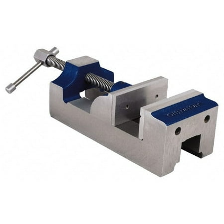 

Gibraltar 1-1/2 Jaw Opening Capacity x 1 Throat Depth Horizontal Drill Press Vise 1-1/2 Wide Jaw Stationary Base Standard Speed 5-1/8 OAL Cast Iron