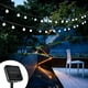 thumbnail image 3 of Luces de Navidad con globo solar, 21 pies, 30 luces LED con forma de globo solar, para exteriores, impermeables, con bola de burbujas de cristal, luces para patio, jardín, pérgola, cenador, bistró, fiesta, blanco frío Sailing Electrónica, 3 of 6