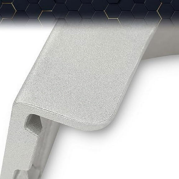 PIT66 Pontoon Boat Aluminum Corner Cap F-22 C-Shaped 1-1/2 Inch 3-1/4 Inch Corner Cap Bracket