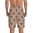 thumbnail image 4 of Lsque Fashion Tatreez Mens Sleep Pajama Shorts,Short Pajama Pants, Cotton Ultra-Soft Knit-Small, 4 of 9