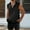106#Black, variant on Summer Men's Casual Formal Suit, Lightweight Polyester Collared Button Front, Sleeveless Multi-Occasion Attire for Daily Work Party