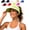 Green, variant on Sun Hat Women's UPF 50+ UV Protection Sun Visor Hat, Wide Brim Lightweight Foldable Ponytail Cap for Summer Beach