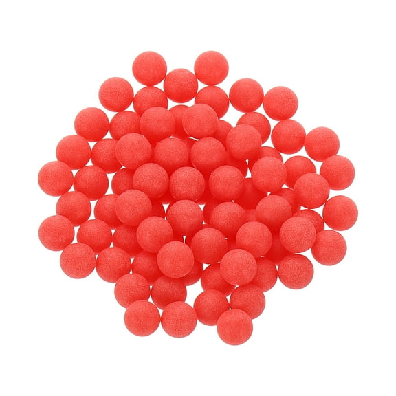 300 Packs PP Plastic Bearing Balls 1/4" (6.35mm) Solid Plastic Balls, Red