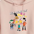 thumbnail image 3 of Hey Arnold! - Group Shot - Juniors Cropped Pullover Hoodie, 3 of 5