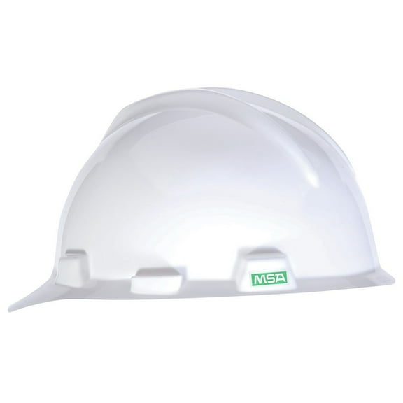 V-Gard Slotted Cap with 1-Touch Suspension - White