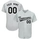thumbnail image 2 of Camiseta de béisbol personalizable con estampado del equipo Yankees RedSox, nombre personal del equipo, número, camiseta de béisbol a rayas para hombres, mujeres y niños, 2 of 5