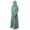Light Green, variant on WUXIAN Child Little Girls O-Neck Ruffled Solid Color Dress With Pattern Flounce Cozy Streetwear
