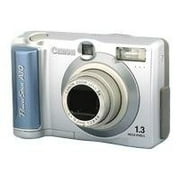 Canon PowerShot A10 - Digital camera - compact - 1.3 MP - 3x optical zoom - metallic silver