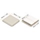 thumbnail image 2 of Deslizadores de muebles Uxcell, almohadillas deslizantes cuadradas autoadhesivas de plástico de 1.38" 12 piezas, 2 of 6