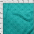 thumbnail image 2 of oneOone Cotton Jersey Turquoise Blue Fabric Owl Bird Sewing Craft Projects Fabric Prints By Yard 58 Inch Wide, 2 of 4