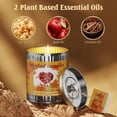 thumbnail image 3 of Scented Candles Gift Set- Apple & Cinnamon, 2 x 8 oz Aromatherapy Candle Soy Wax Tin Candles with Lid, Each 40 Hours Long Lasting Burning Time, 3 of 7