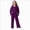 B191--Purple, variant on Girls Sweatshirt And Trousers Suit Warm Velvet Suit Casual Sweatshirt Set 5-6 Years Boy Girl Black Fall Winter Tops Pants Pajamas & Dailywear Set