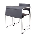 thumbnail image 3 of LUXOR - STUDENT-STK1PK Luxor Lightweight Stackable Student Desk and Chair Slate Gray / White, 3 of 5