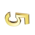thumbnail image 3 of Inteprter Números de casa para exteriores de estilo Simple, signos numéricos, accesorios exquisitos para marcar números, accesorios para Decoración del hogar Número 5, 3 of 6