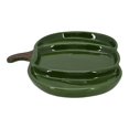 thumbnail image 4 of Plato Way to celebrate Calabaza de cerámica verde, 4 of 4